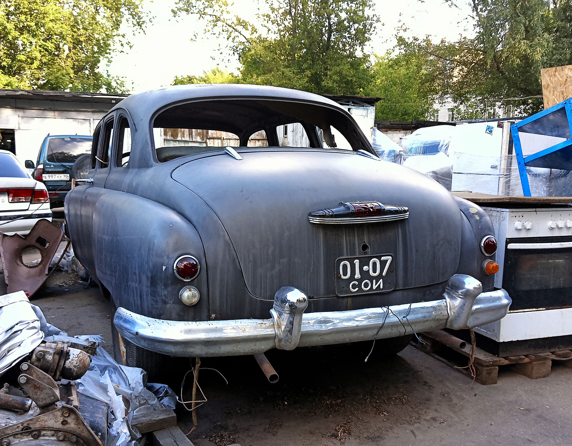 0107 СОИ, GAZ 12 ЗиМ 1948–1960
