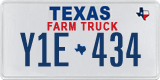 Texas, Farm Truck (A1B-234)