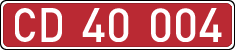 License plates of Spain, Diplomatic