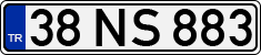 License plate of Turkey, Regular plates