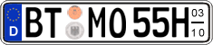 German license plate, Seasonal plates (Oldtimers)