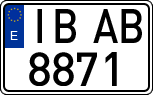 License plates of Spain, 1971 year series