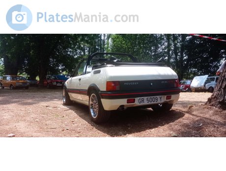 GR 5009 Y, Peugeot 205