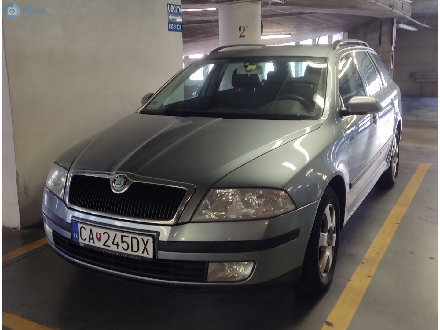 CA-245DX, Skoda Octavia 2nd gen Combi (A5/1Z5), 2004–2008 (2010–2012 Tour)