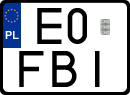 License plates of Poland, Vanity Plates
