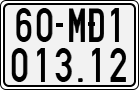 License plate of Vietnam, Specialty plates