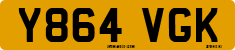 License plate of the United Kingdom, 1983 year system