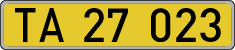 License plates of Spain, Diplomatic