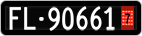 License plate of Liechtenstein, Provisional