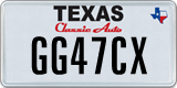 Texas, Specialty plates (GA12BC)