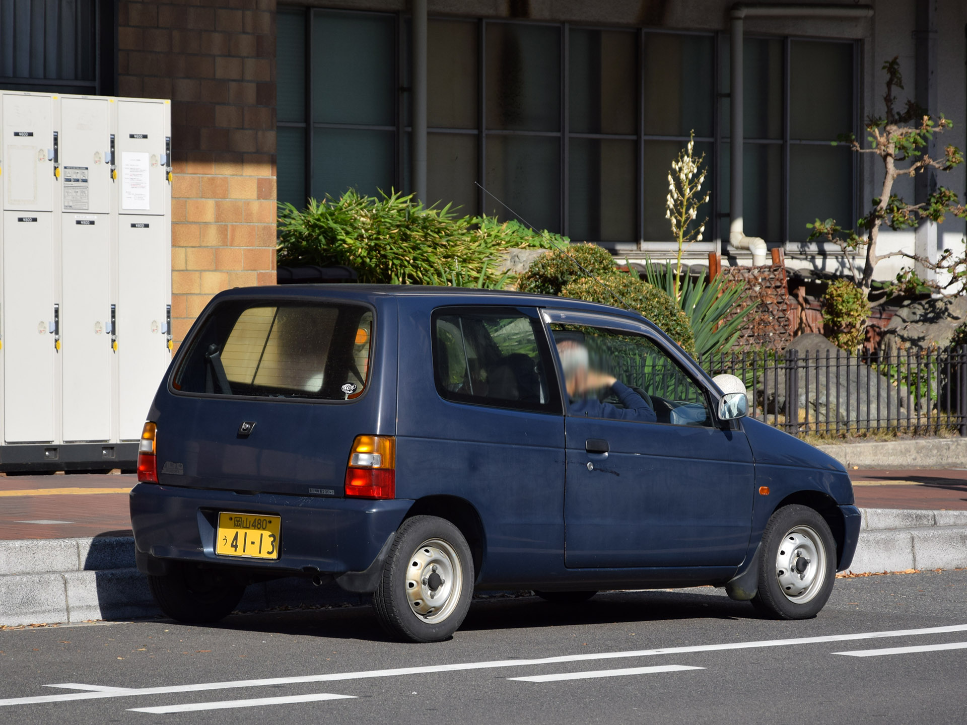 岡山 480 う 4113, Suzuki Alto 4th gen 3-door Hatch (HA11/HA21, JP-market), 1994–1998