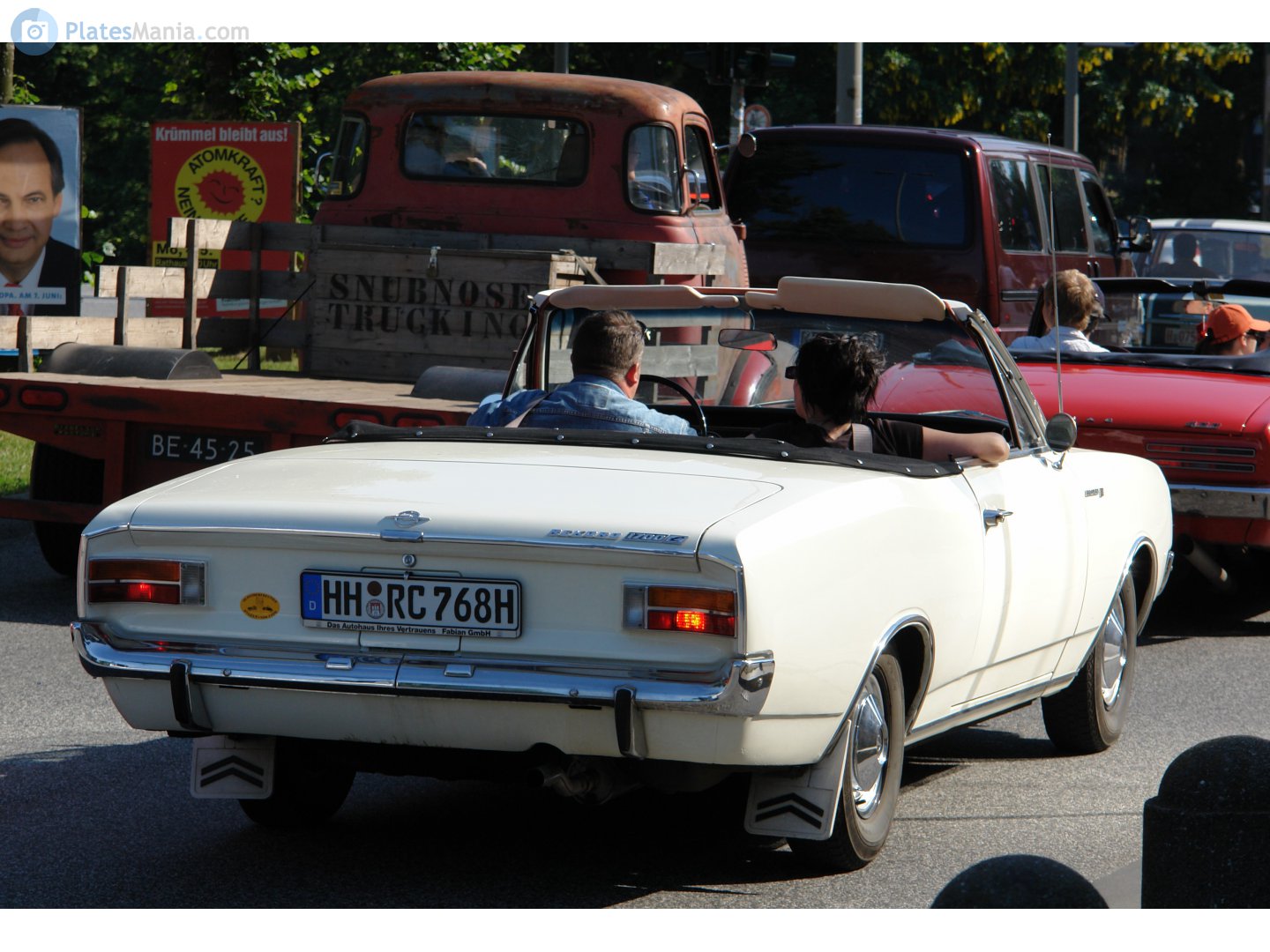 HH RC 768 H, Opel Rekord 3rd gen Cabrio (C), 1967–1971