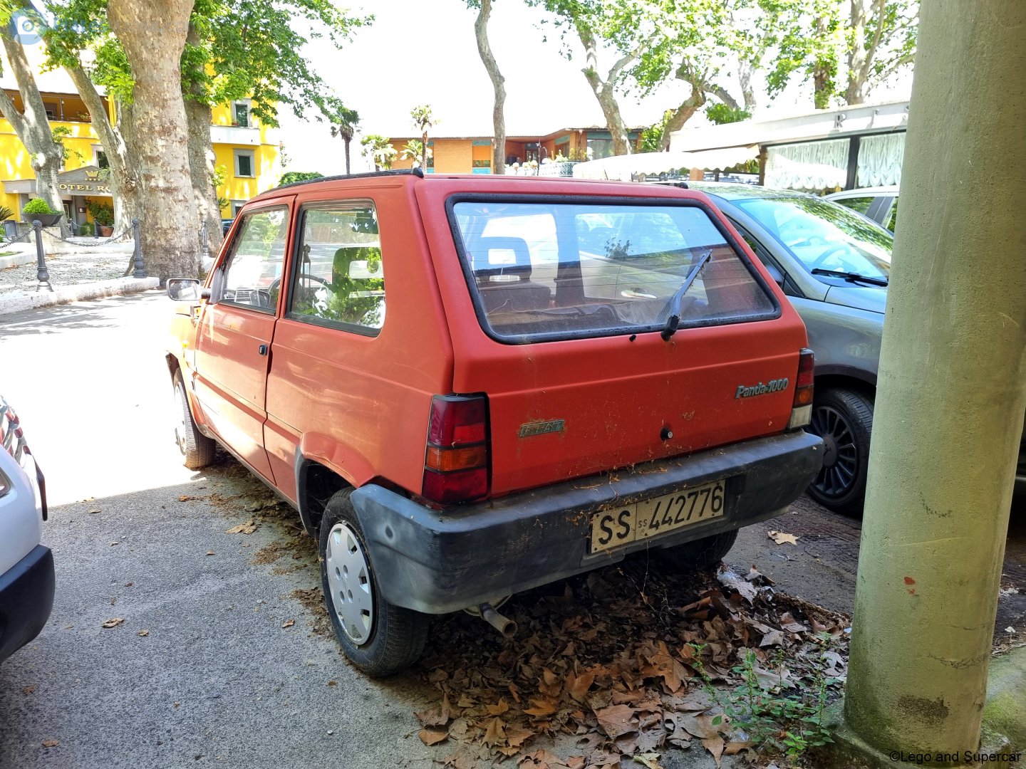 SS 442776, FIAT Panda 1st gen (141A/153A), facelift, 1986–2003
