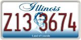 Illinois, A12 3456