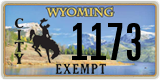 Wyoming, Exempt (1234)