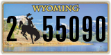 Wyoming, 1(2) 1234X