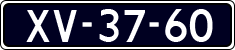 License plate of the Netherlands, Commercial Vehicles (1951-1994 system)