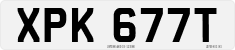 License plate of the United Kingdom, 1963 year system