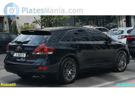 11 X 1601 X, Toyota Venza