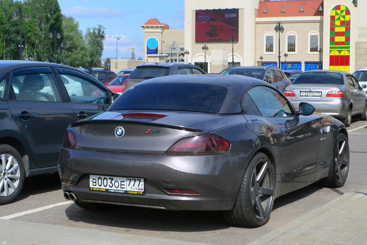 в 003 ое 777, BMW Z4 2nd gen (E89), 2009–2016