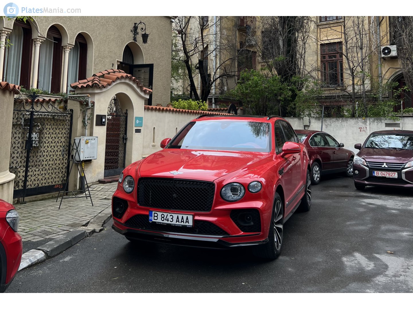 B 843 AAA, Bentley Bentayga 1st gen (PL71), facelift, 2020–