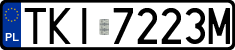 License plates of Poland, Regular car plates