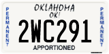 Oklahoma, Apportioned (1AB234)