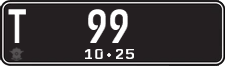 License plate of Indonesia, Regular plates