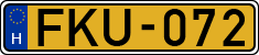 license plates of Hungary, Commercial vehicles (1990)