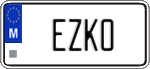 License plate of Malta, Vanity Plates