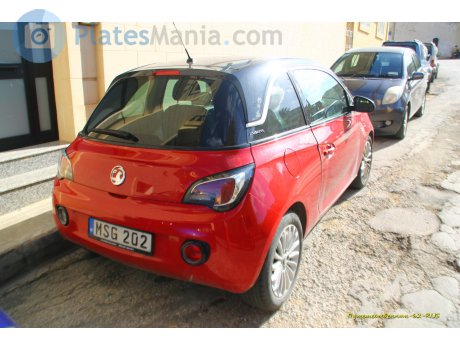 MSG 202, Vauxhall Adam