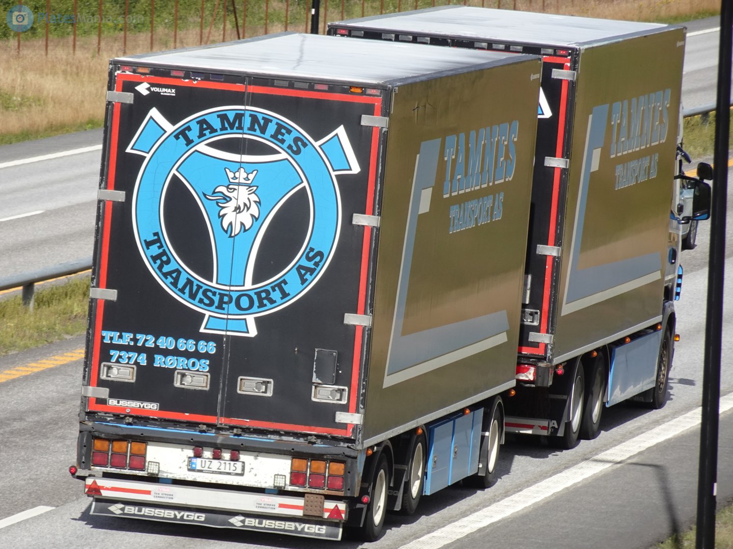 UZ 2115, HFR-Trailer 