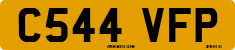 License plate of the United Kingdom, 1983 year system