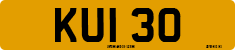 License plate of the United Kingdom, 1932 year system