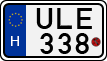 license plates of Hungary, Motorcycles (1990)
