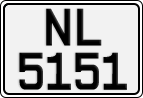 License plate of Norway, Trailers, motorcycles, special vehicles