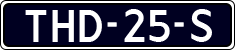 License plate of the Netherlands, Agricultural vehicles