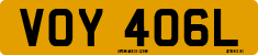 License plate of the United Kingdom, 1963 year system