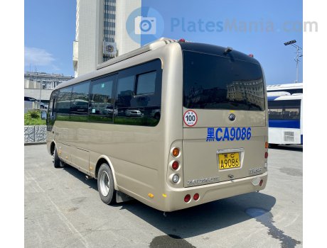 黑C·A9086, Yutong ZK6729