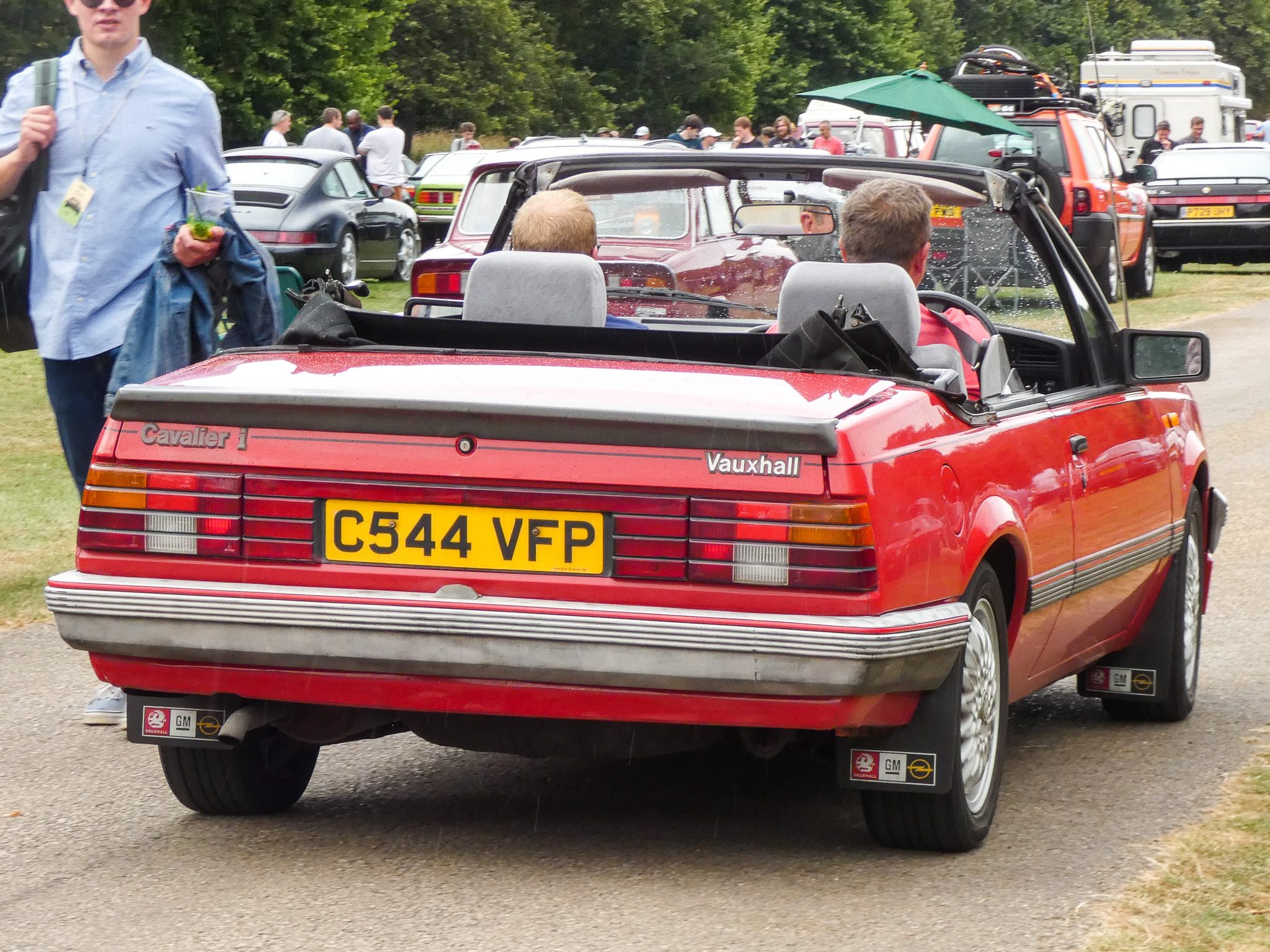 C544VFP, Vauxhall Cavalier 2nd gen Convertible, 1986–1988