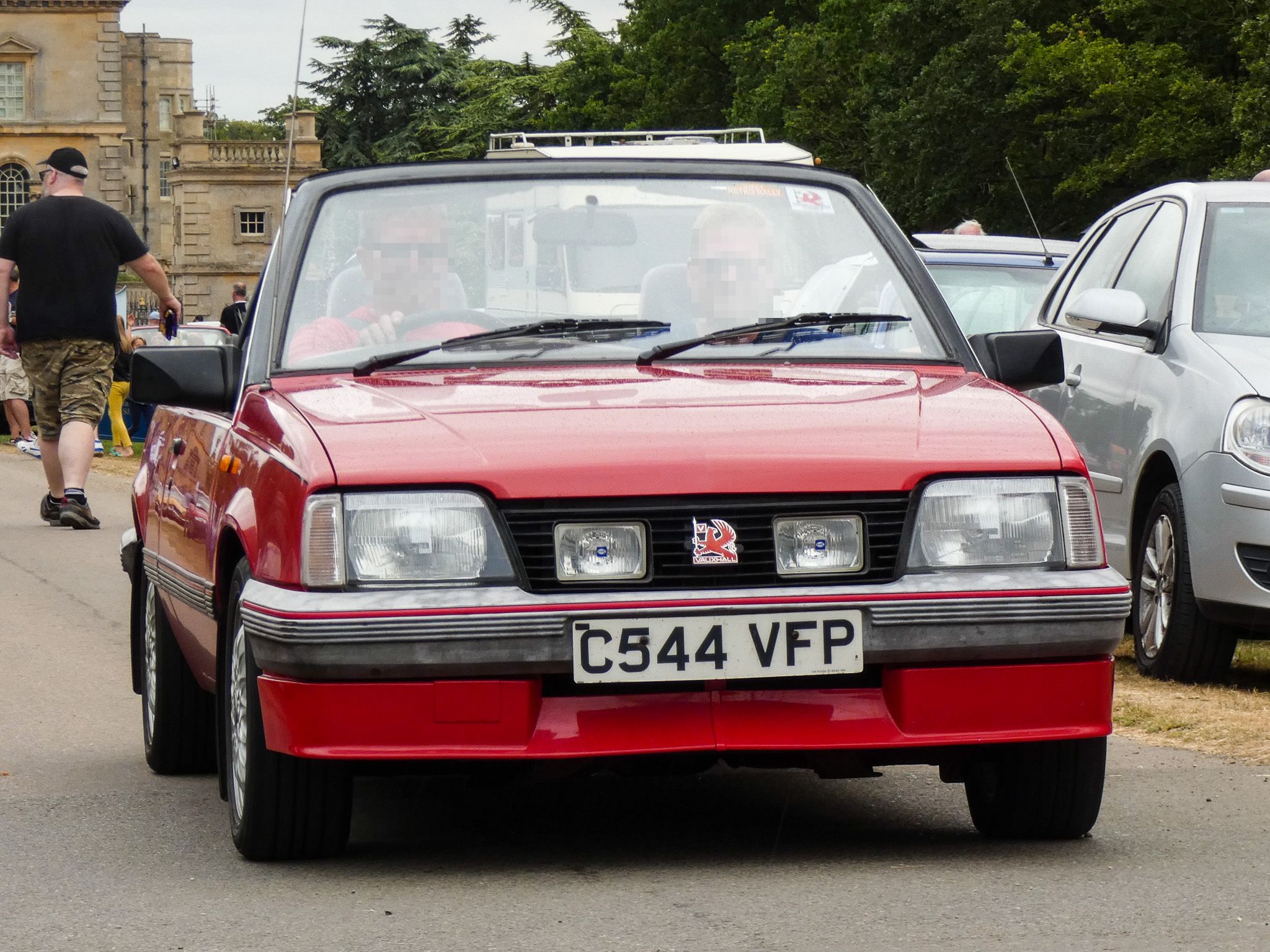 C544VFP, Vauxhall Cavalier 2nd gen Convertible, 1986–1988