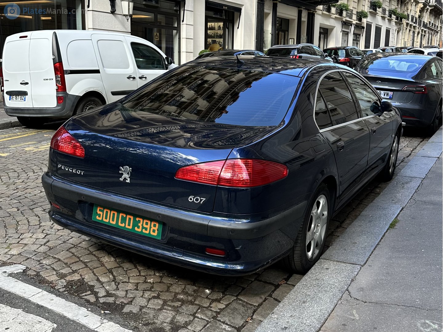500 CD 398, Peugeot 607 1st gen (Z8/Z9), 1999–2010