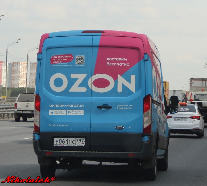 у 061 нс 797, Ford Transit 4th gen Van (V363), 2013–