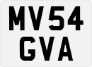 License plate of the United Kingdom, 2001 year system