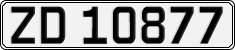 License plate of Norway, Cars