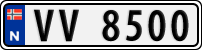 License plate of Norway, Trailers, motorcycles, special vehicles