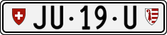 License plate of Switzerland, Dealer (with 