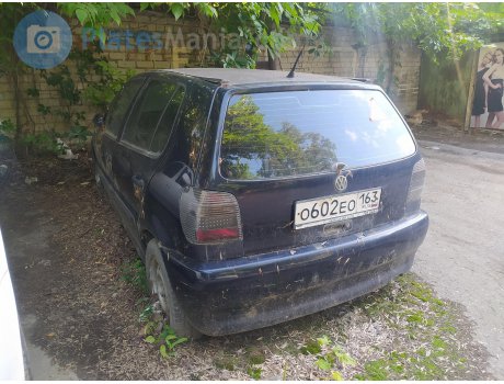 о602ео163, Volkswagen Polo