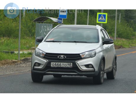 о666то48, Lada (VAZ) Vesta