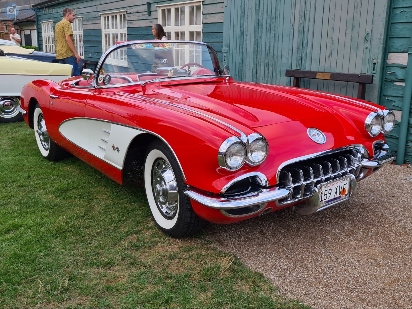 159XVF, Chevrolet Corvette 1st gen (C1; 67), 2nd facelift, 1957–1960
